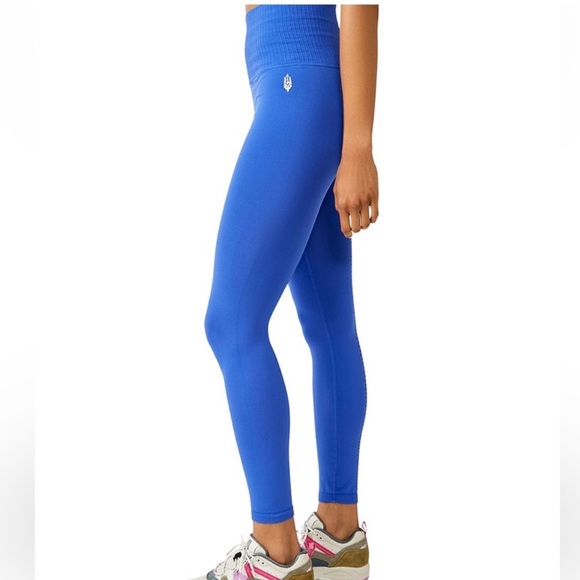 NWT Free People Movement Good Karma Leggings Xs/s Blue - Picture 2 of 9